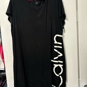 Calvin Klein Black Logo Dress